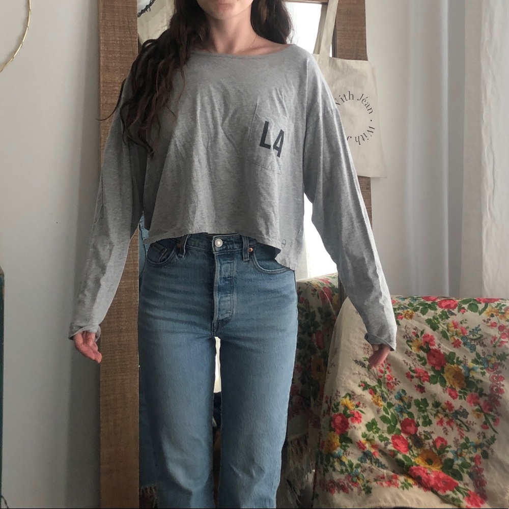 LA long sleeve tee